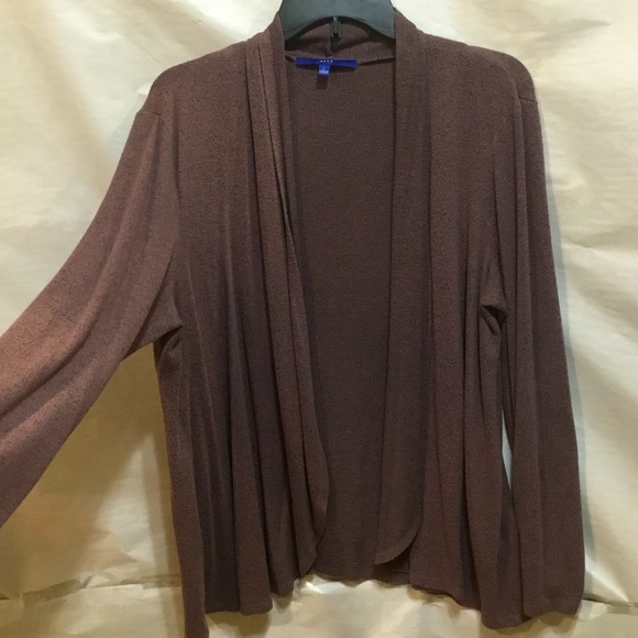 Women’s Apt. 9 Open Long Sleeve Cardigan - Picture 1 of 6